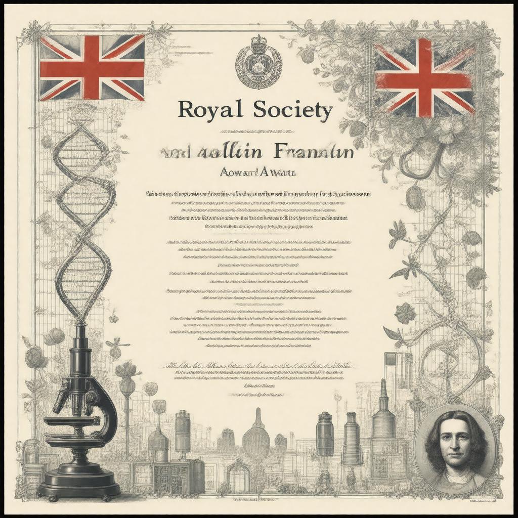 Royal Society Rosalind Franklin Award